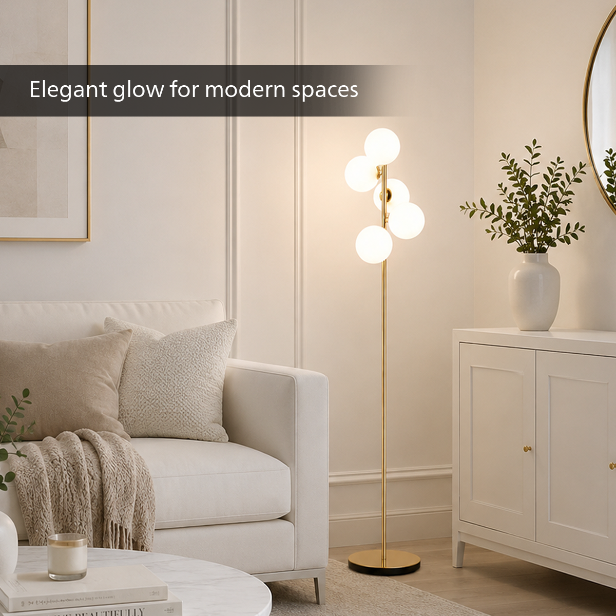 Philips Divine 5 head Floor lamp