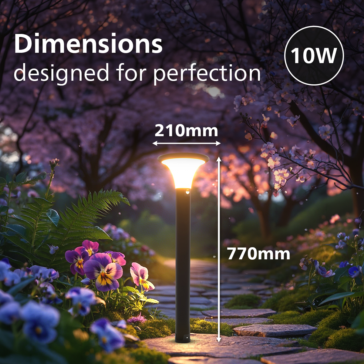 Philips SunStead Bask Pedestal Light