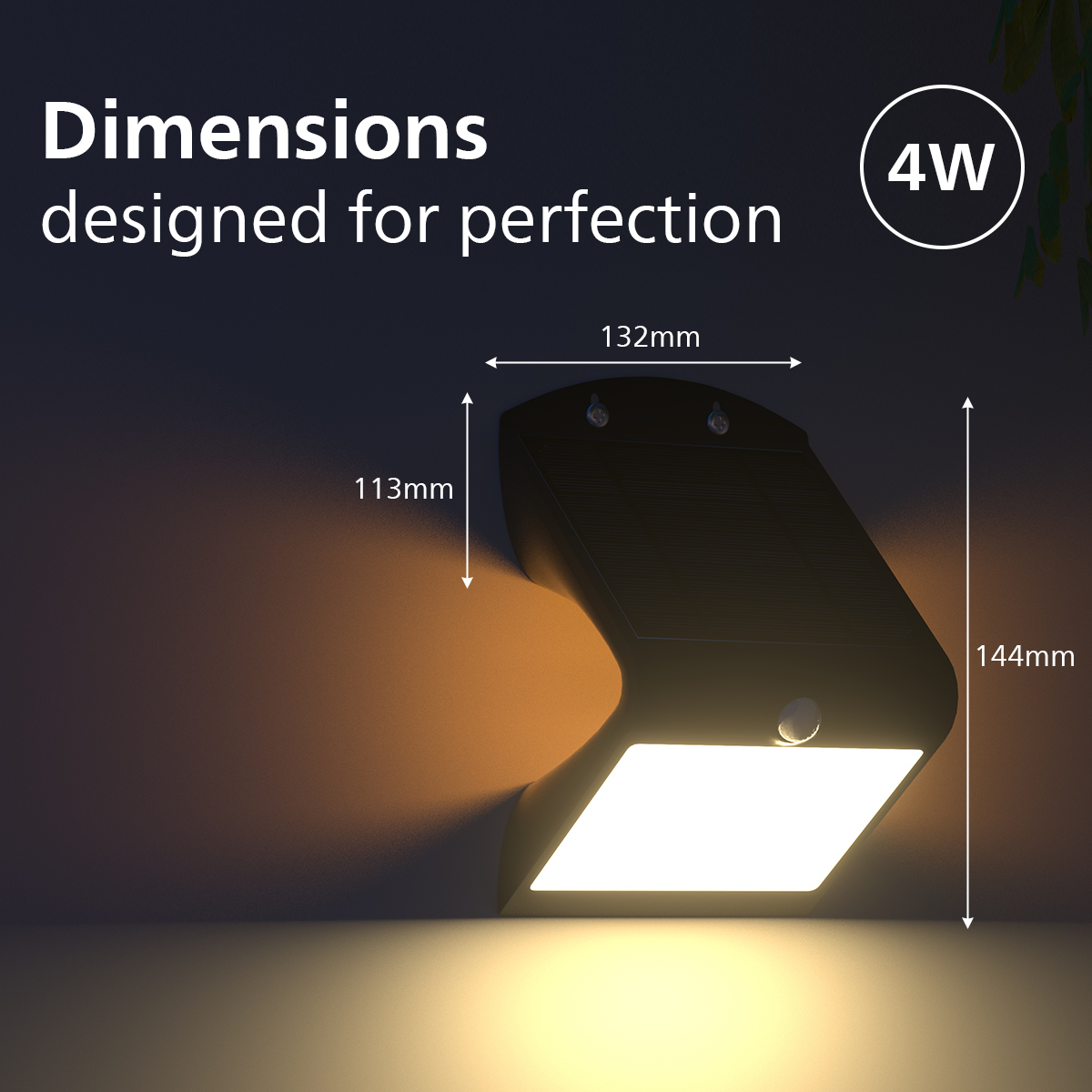 Philips Yarixa Solar Wall Light