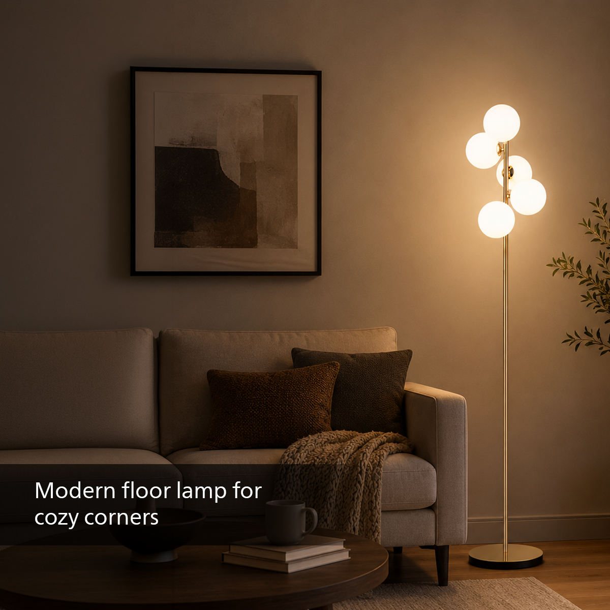 Philips Divine 5 head Floor lamp