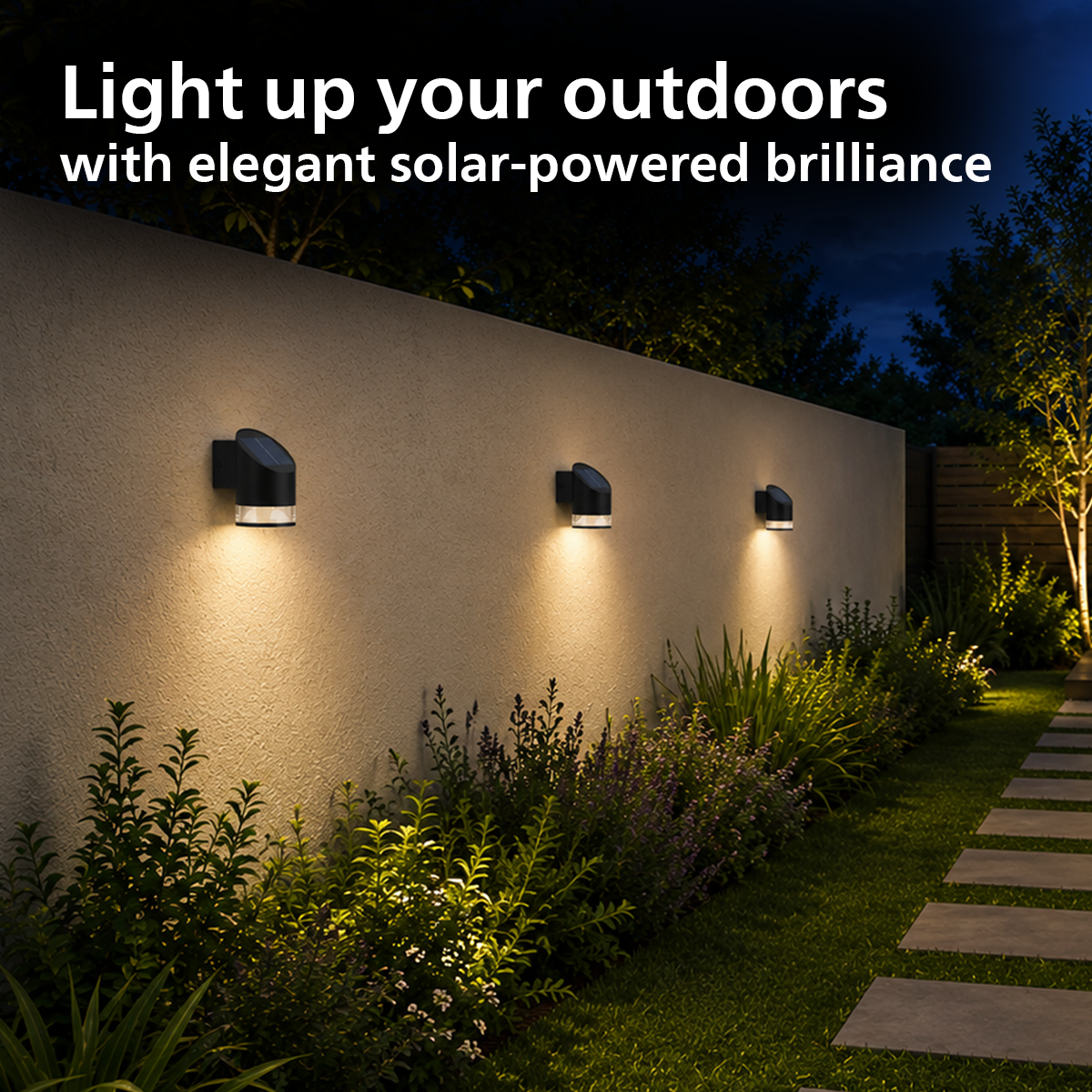Philips FYVE Solar Wall Light