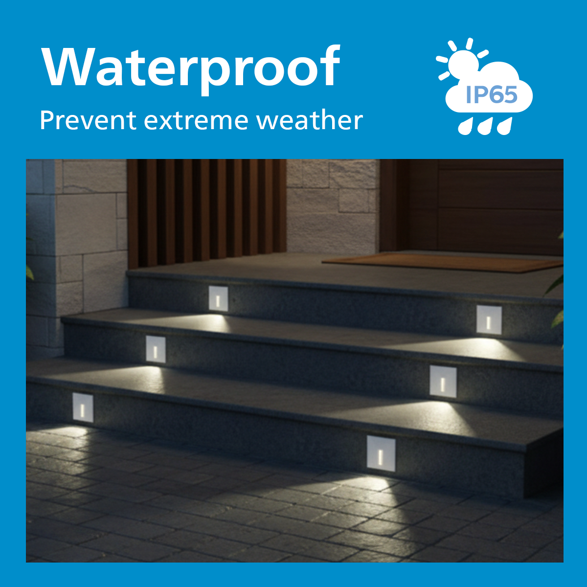 Philips StepShine 3W LED Step Light (IP65)