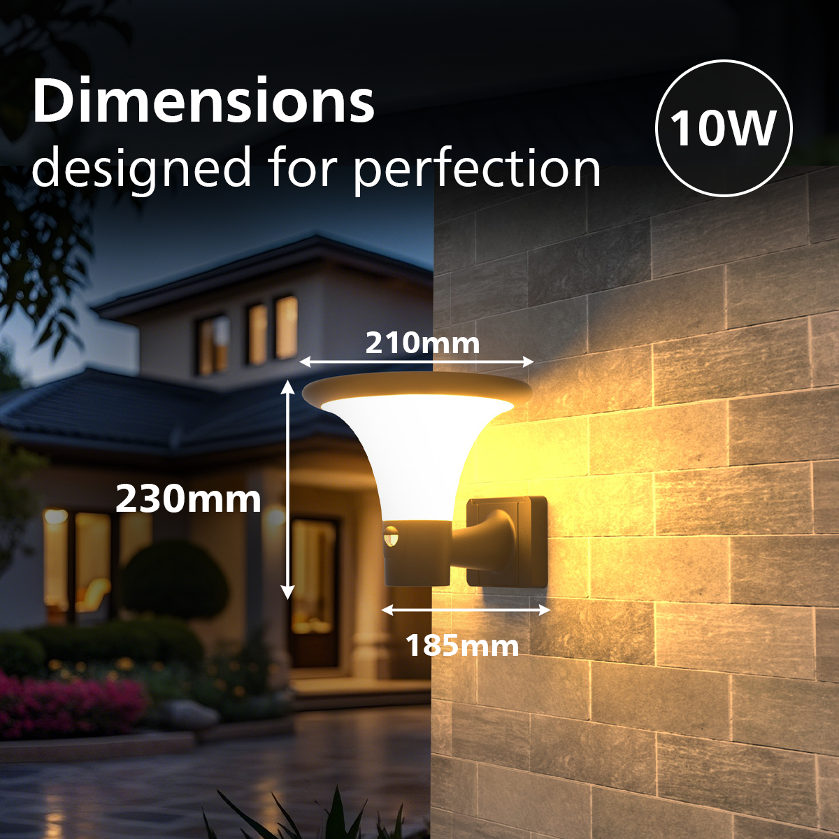 Philips SunStead Bask Wall Light