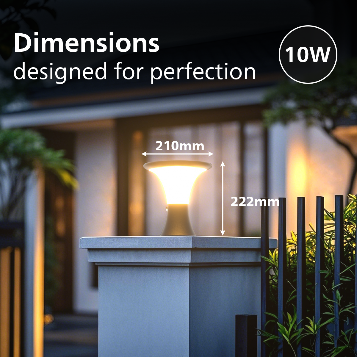 Philips SunStead Bask Gate Light