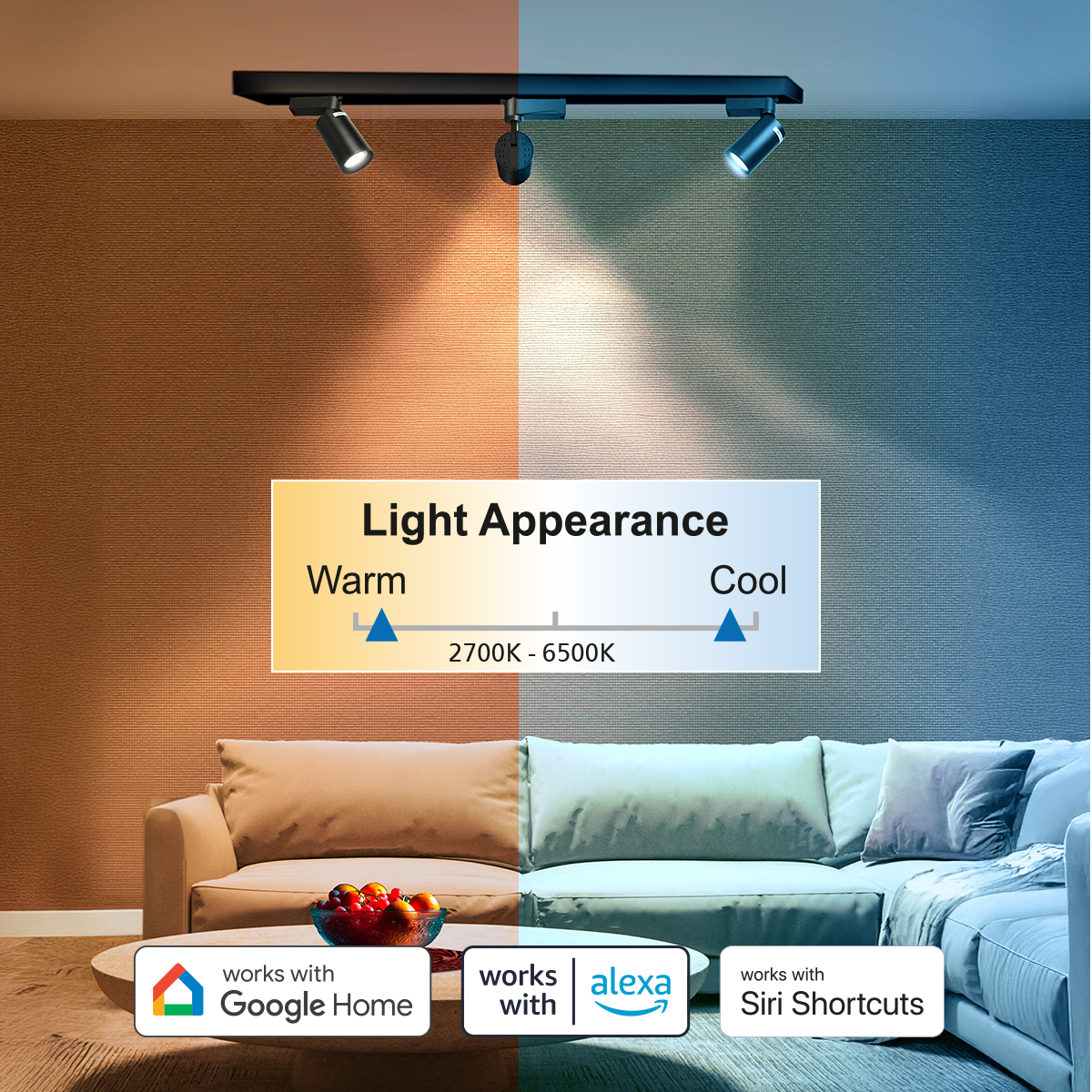 Philips Wi-Fi Tunable White LED Track Light