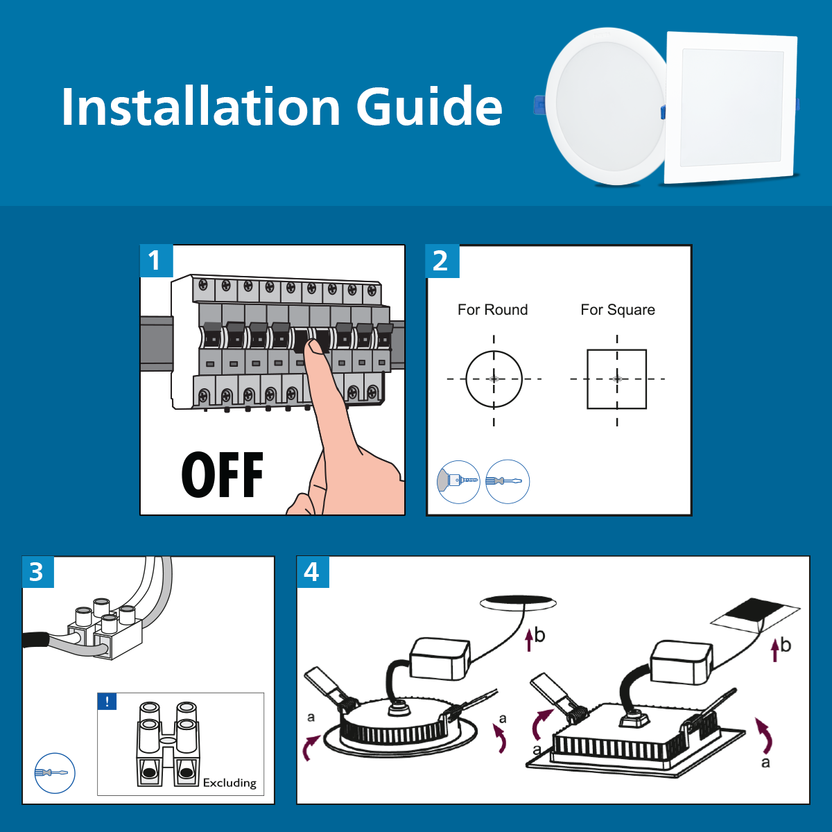 Philips Ultra Shine LED Downlight