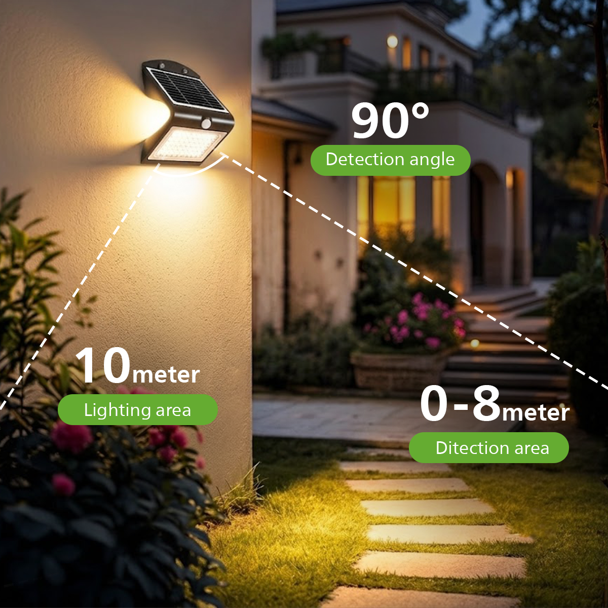 Philips Yarixa Solar Wall Light