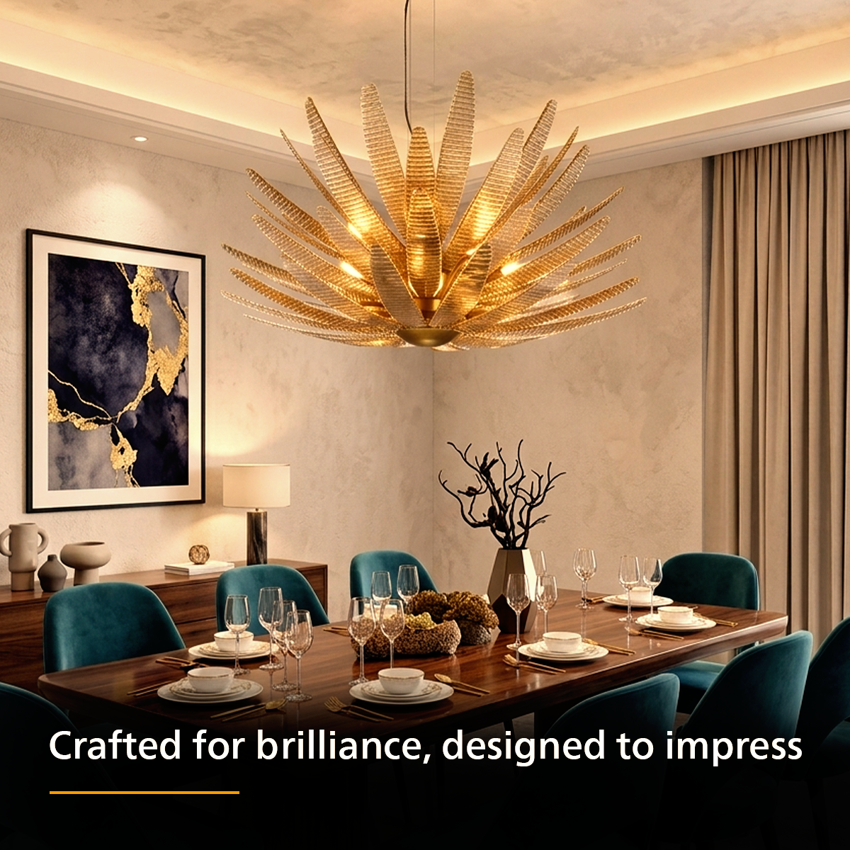 Philips Flairis Crystal Chandelier
