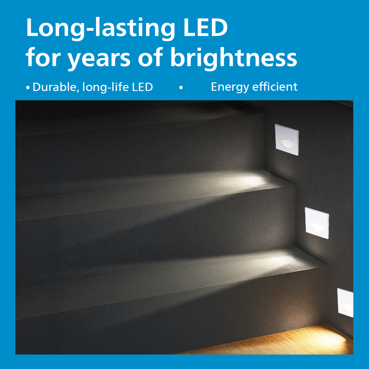 Philips StepShine 3W LED Step Light (IP65)