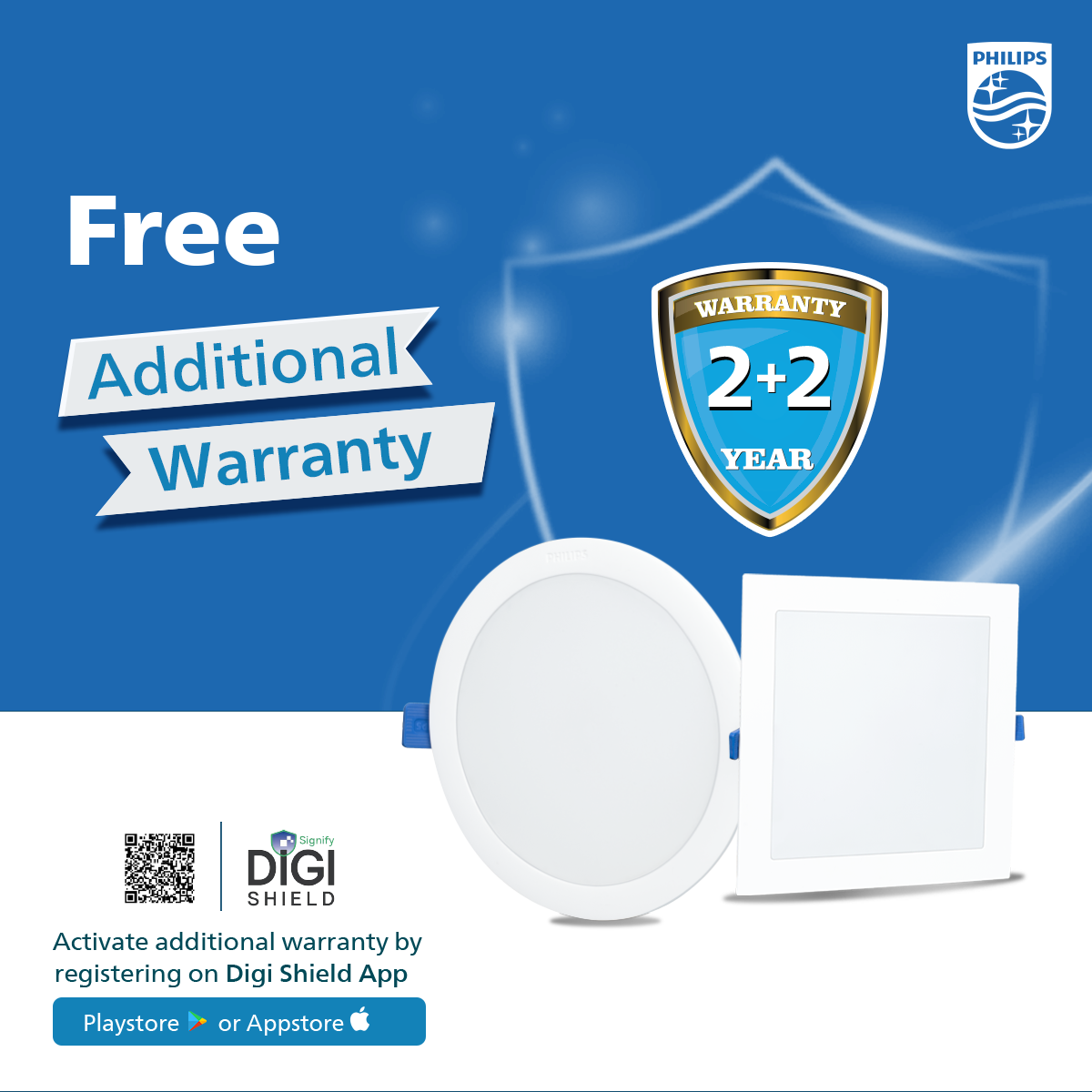 Philips Ultra Shine LED Downlight