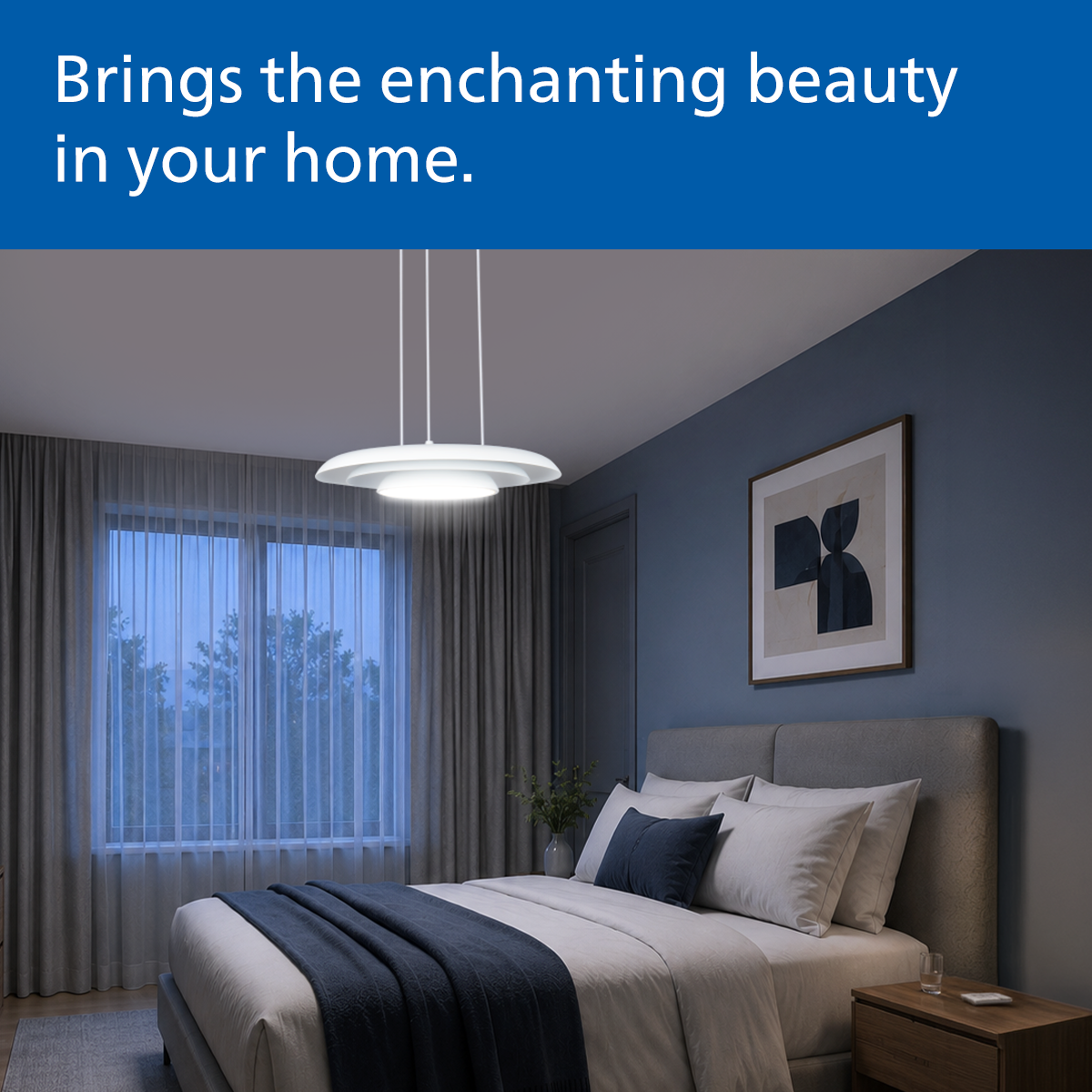 Philips WiZ Embrace Smart Wi-Fi LED Ceiling Light