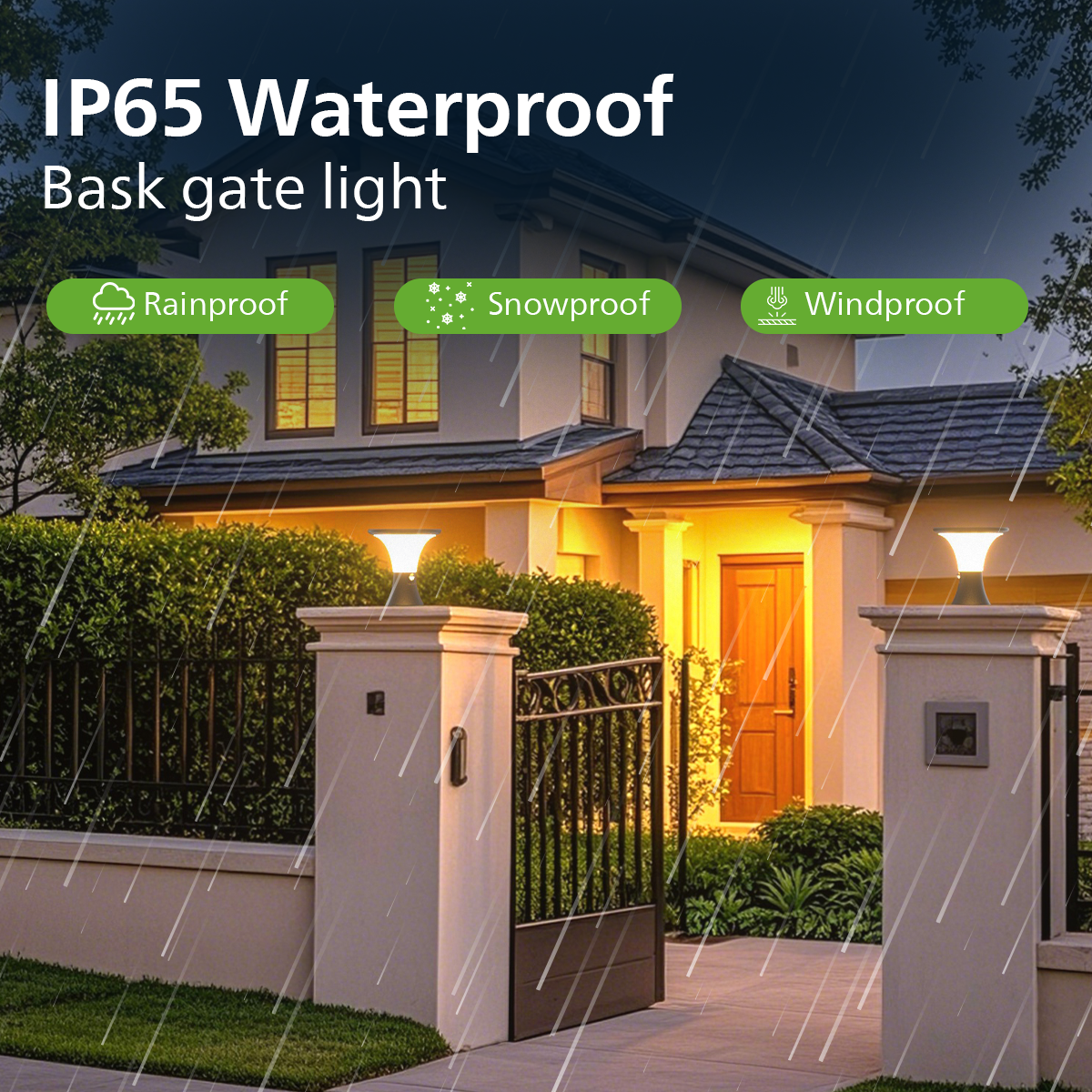 Philips SunStead Bask Gate Light