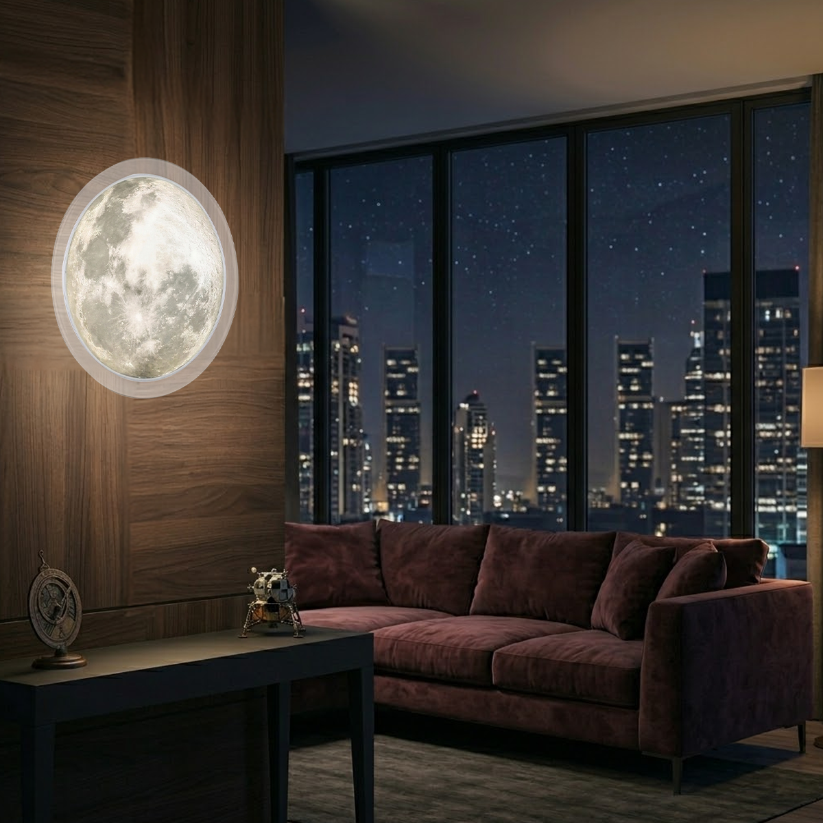 Philips Smart MoonView LED Surface Downlight