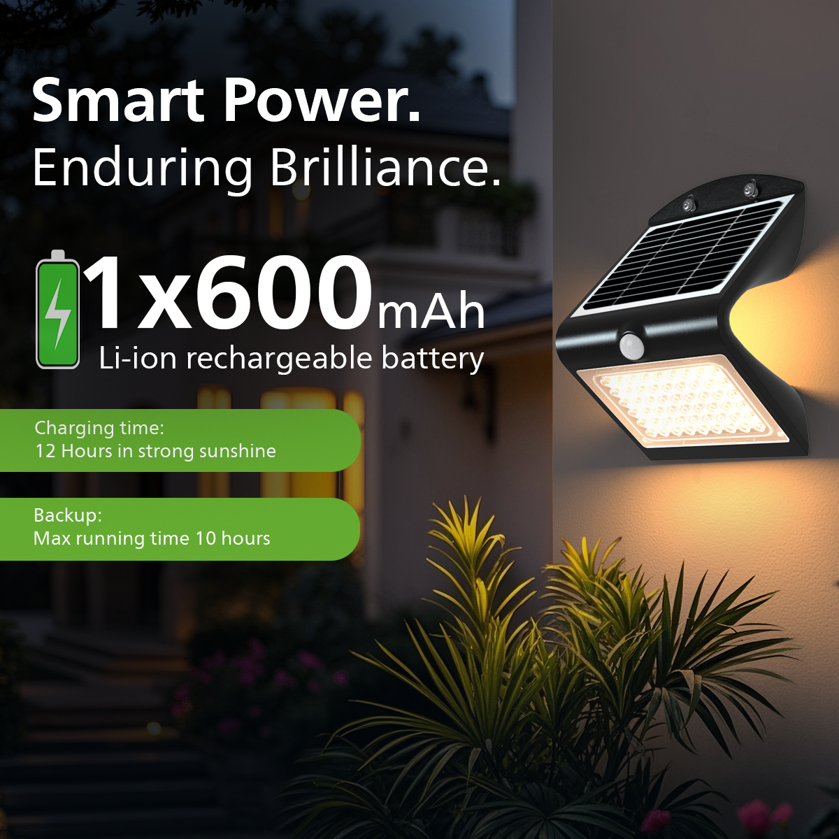 Philips Yarixa Solar Wall Light