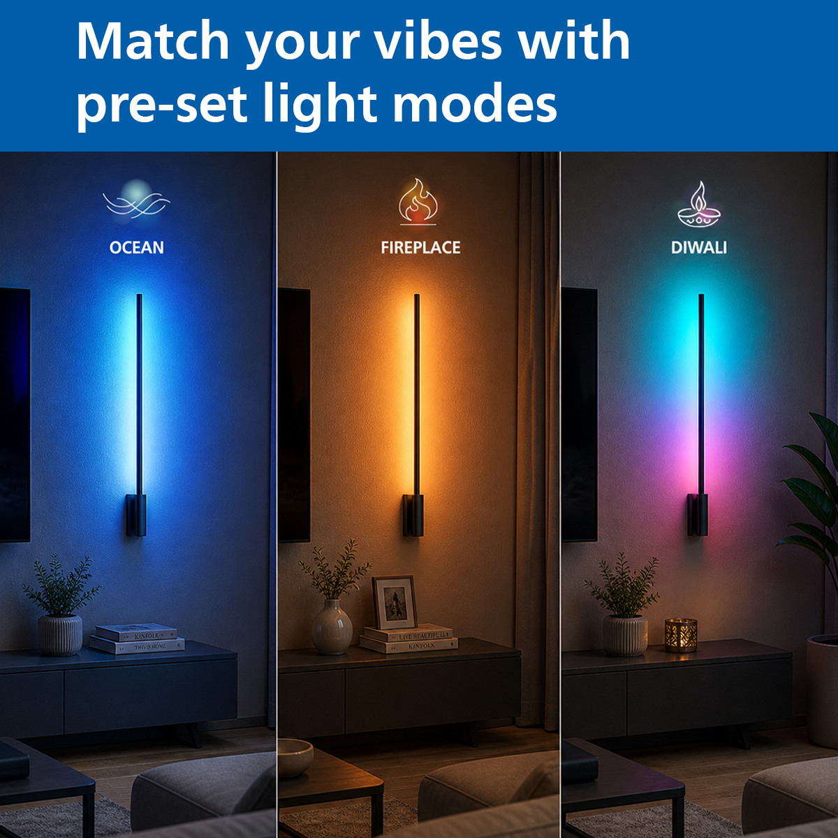 Philips Ebony Wall light