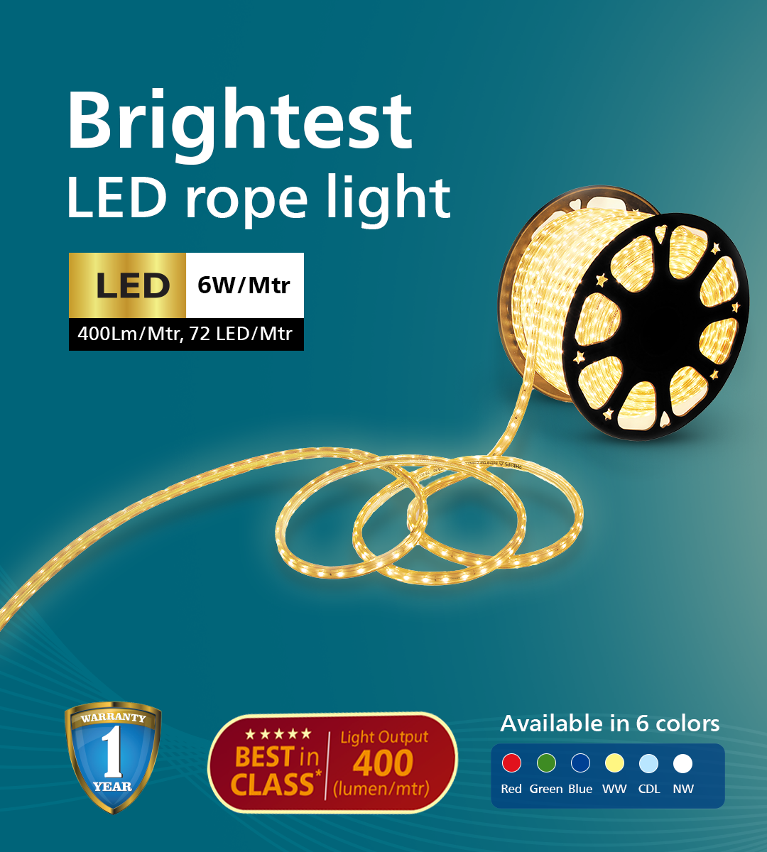Buy Philips Marathon LED Rope light online in India | Philips lighting ...