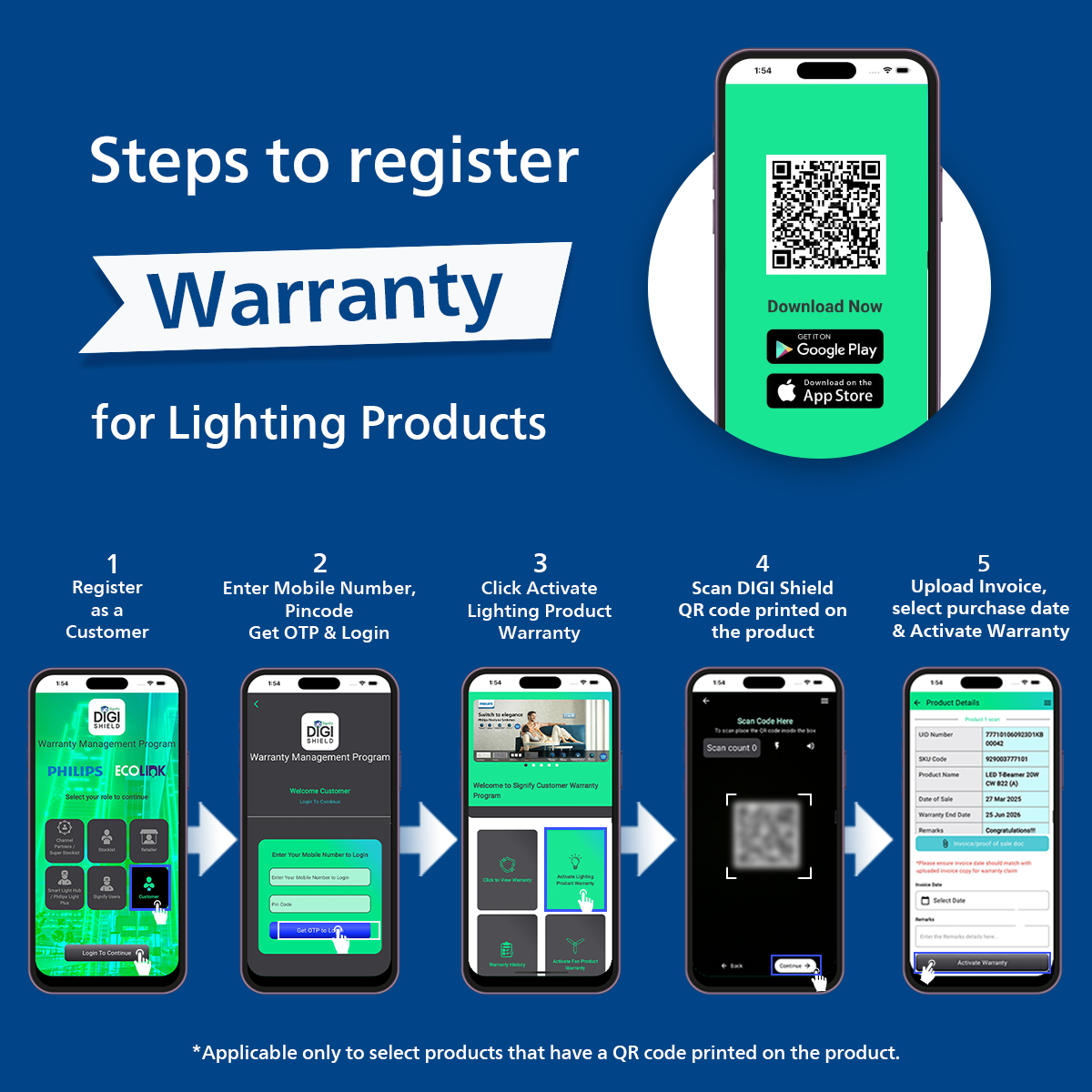 Philips Smart Wi-Fi LED Tube light (Wiz Connected)