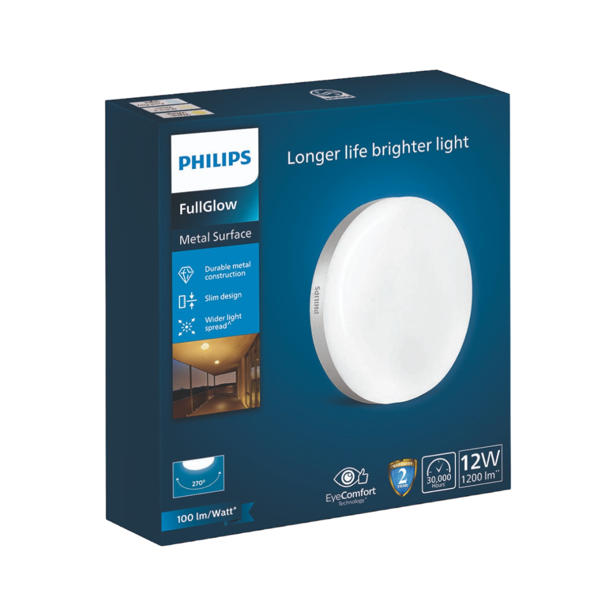 Philips Full Glow LED Metal Surface light