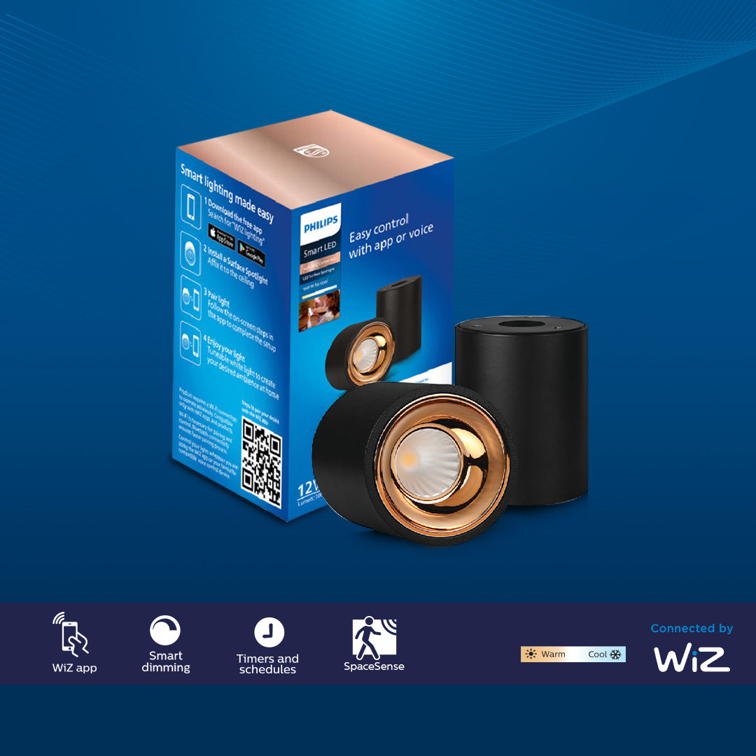 Philips Wiz Connected Surface COB Spot light