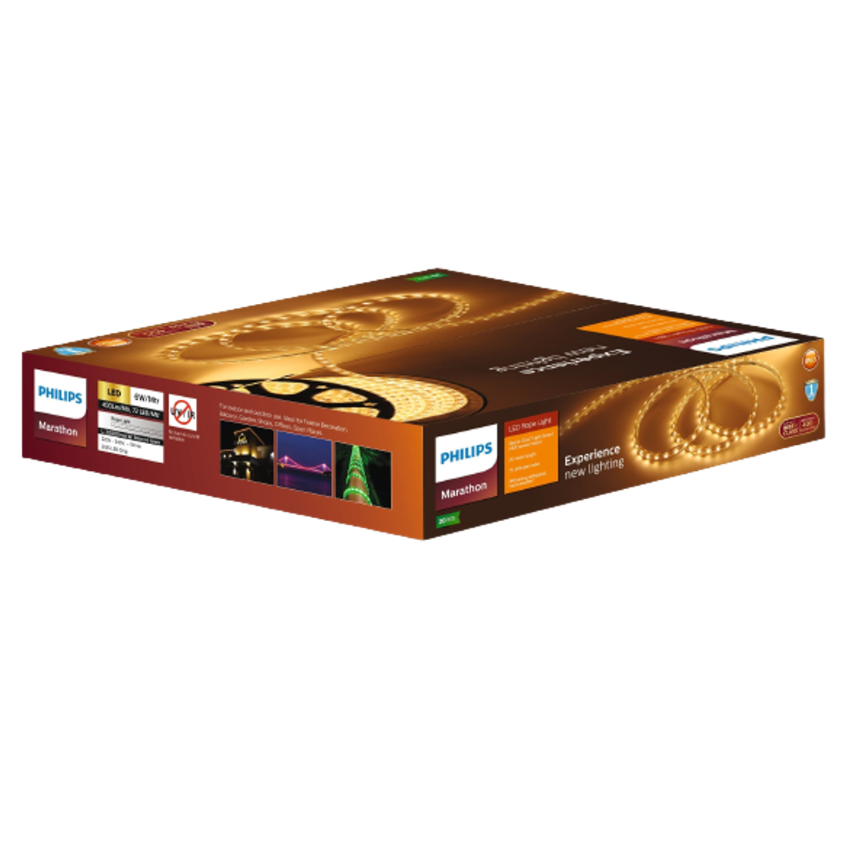 Philips Mini Marathon LED Rope light (72 LEDs, 20 meter)