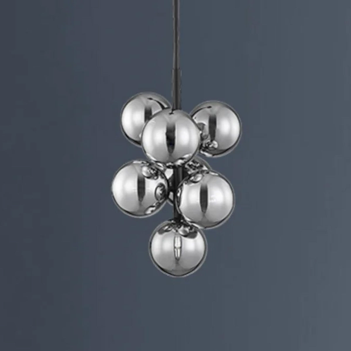 Philips Celestial 7-head Suspended Chandelier (Black)