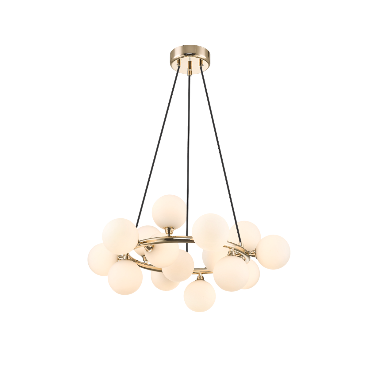 Philips Divine 15 head Chandelier (French Gold)