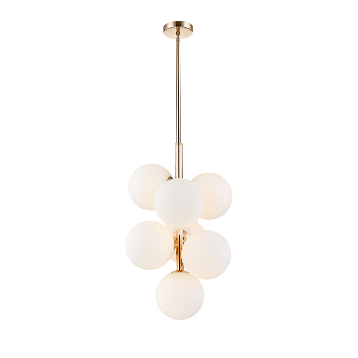 Philips Divine 7 head suspended chandelier (French Gold)