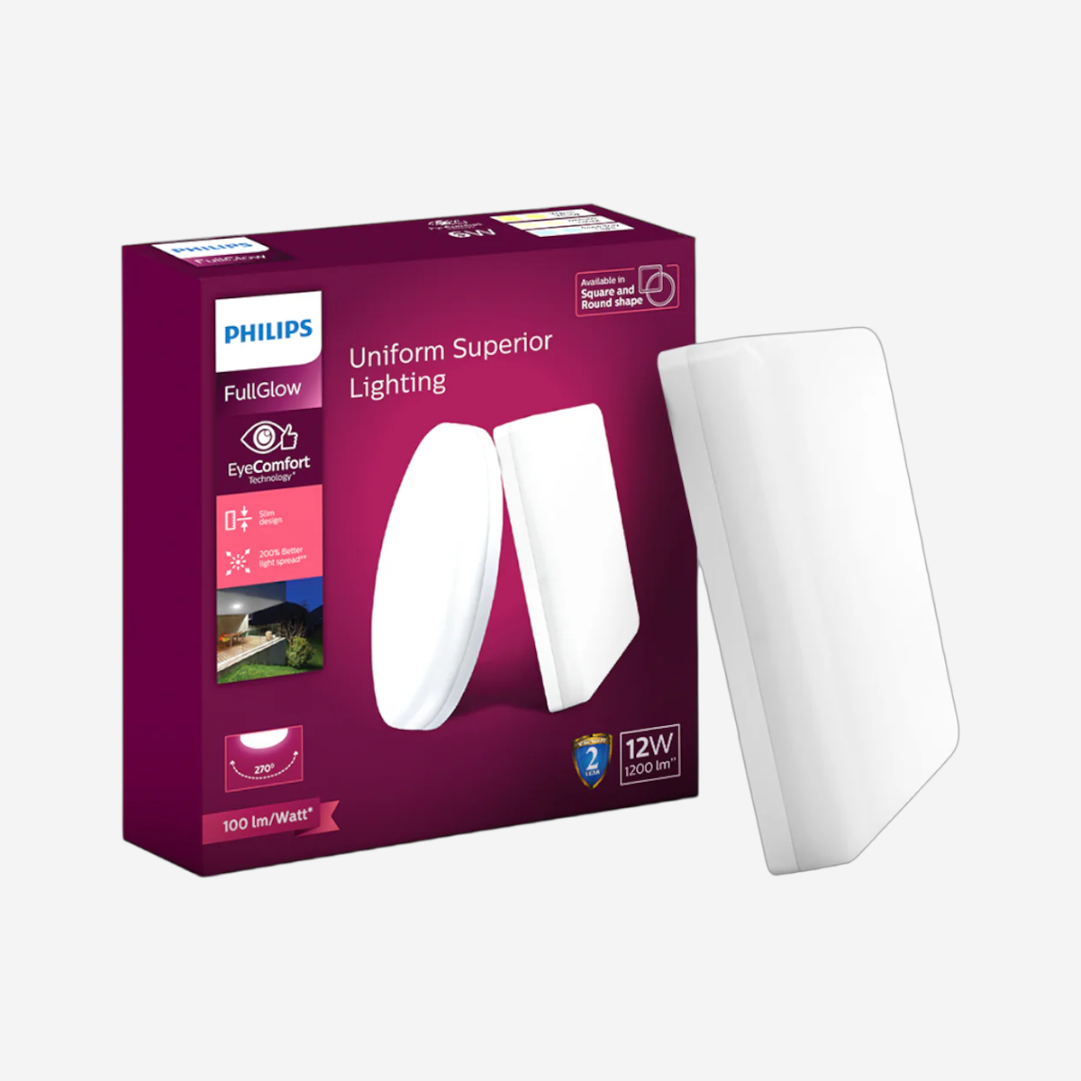 Philips Led Light Sign Buy Philips Full Glow LED Surface Light – Philips lighting Online Store
