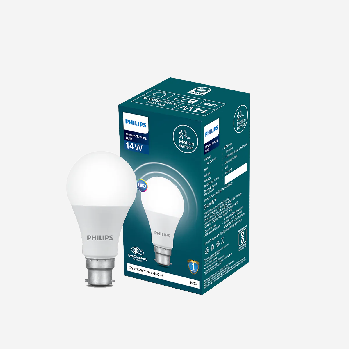 Philips Motion Sensing Bulb – Philips lighting Online Store