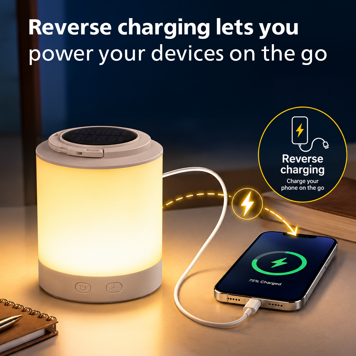 Philips Phoebus Solar Rechargeable Lantern