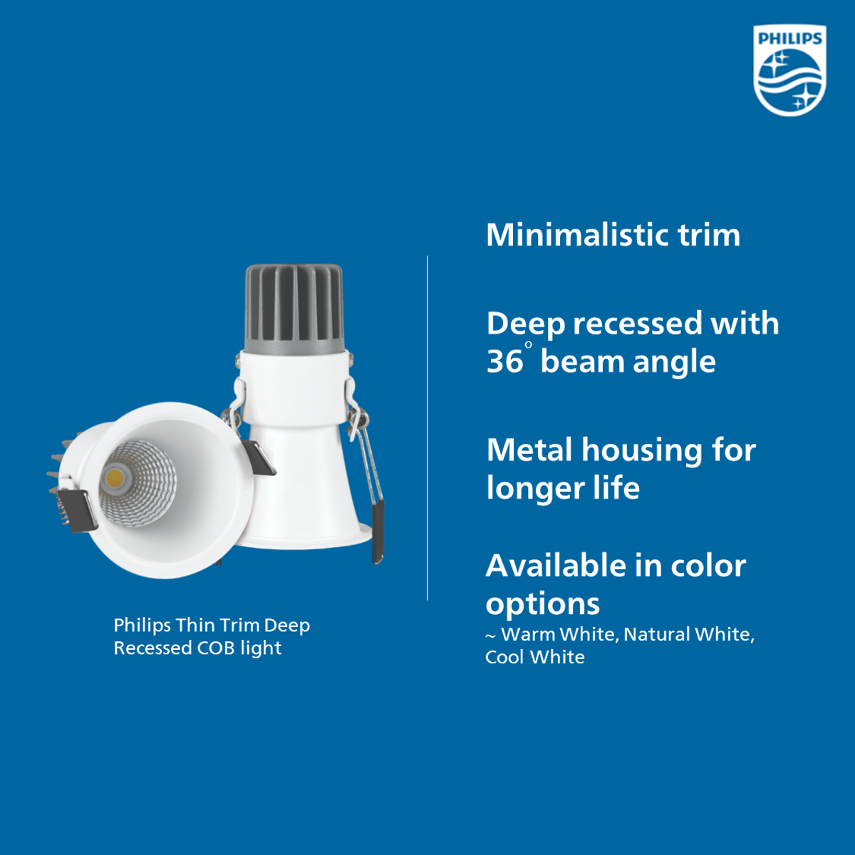 Cob online lights philips