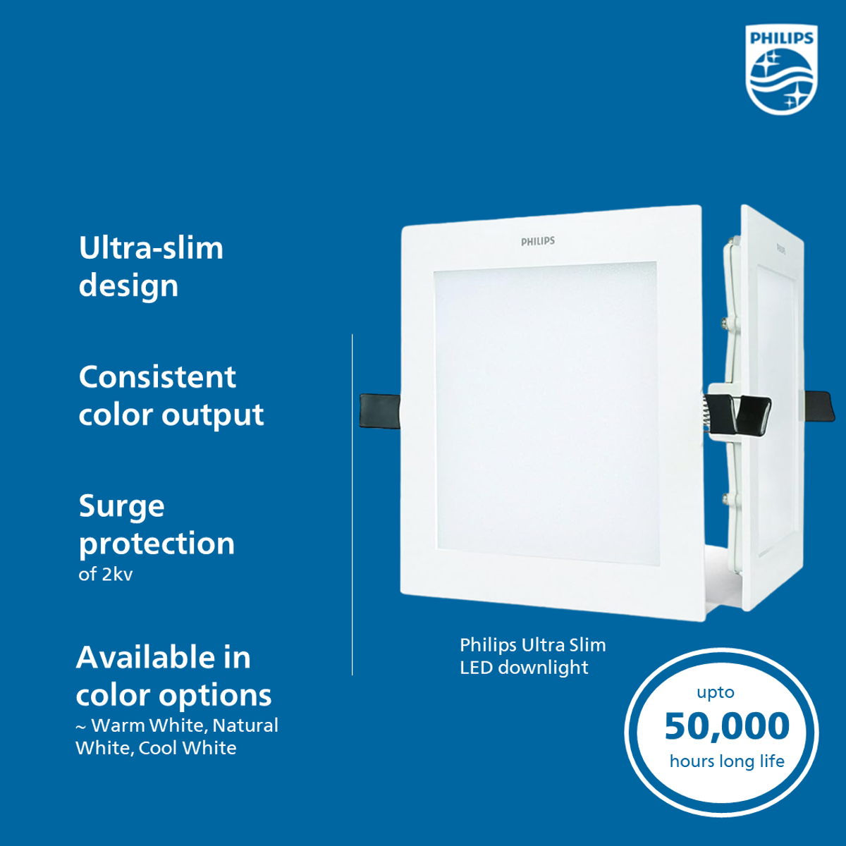 Philips dura best sale slim 7w