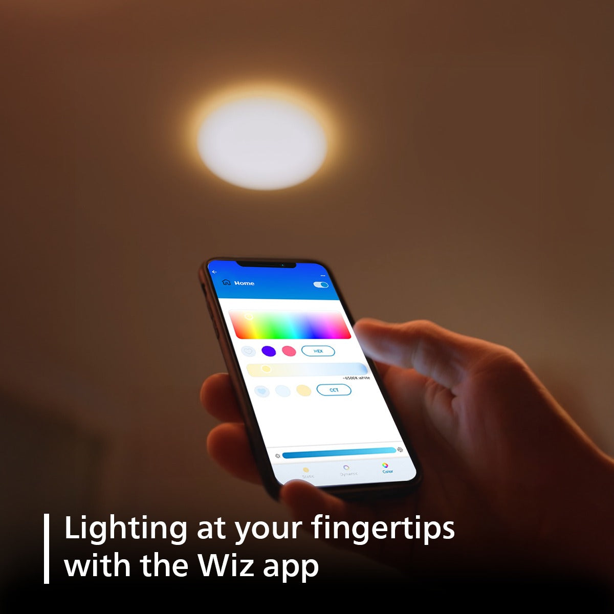 Philips Rune WiZ Smart Ceiling Light