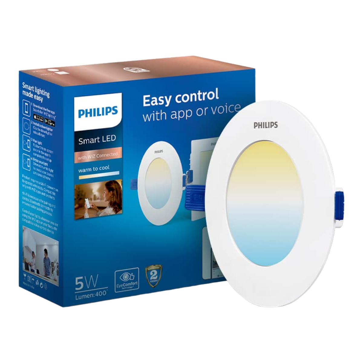 Philips Smart WiFi LED Downlight (Wiz Connected)