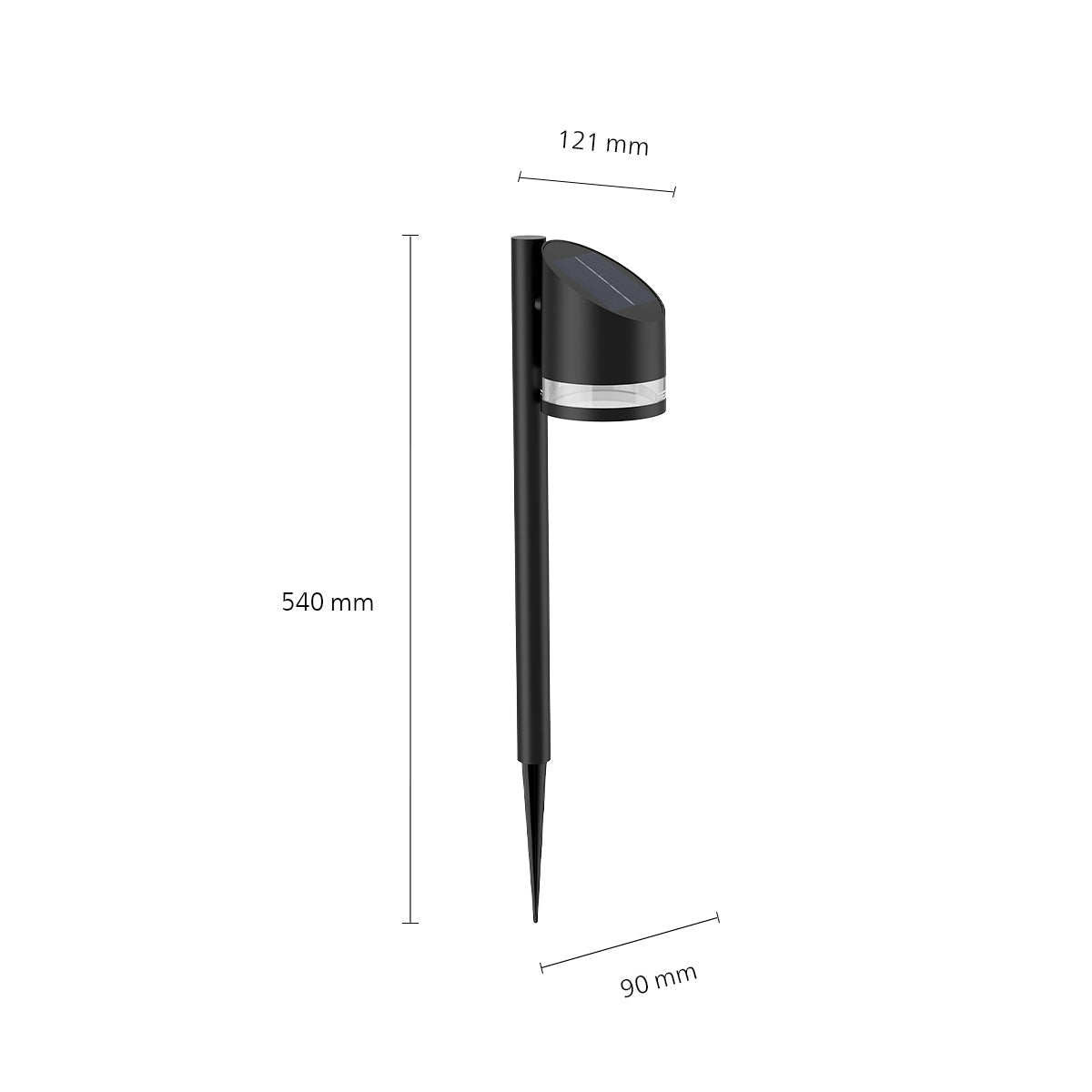 Philips FYVE Solar Pedestal Light