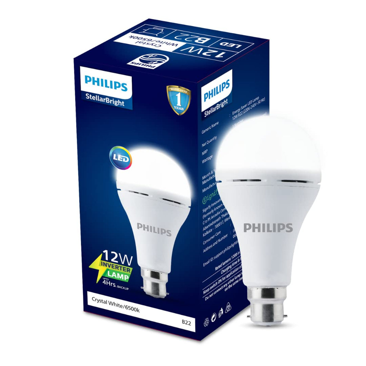 Philips Stellar Bright LED Emergency Bulb (Inverter bulb)