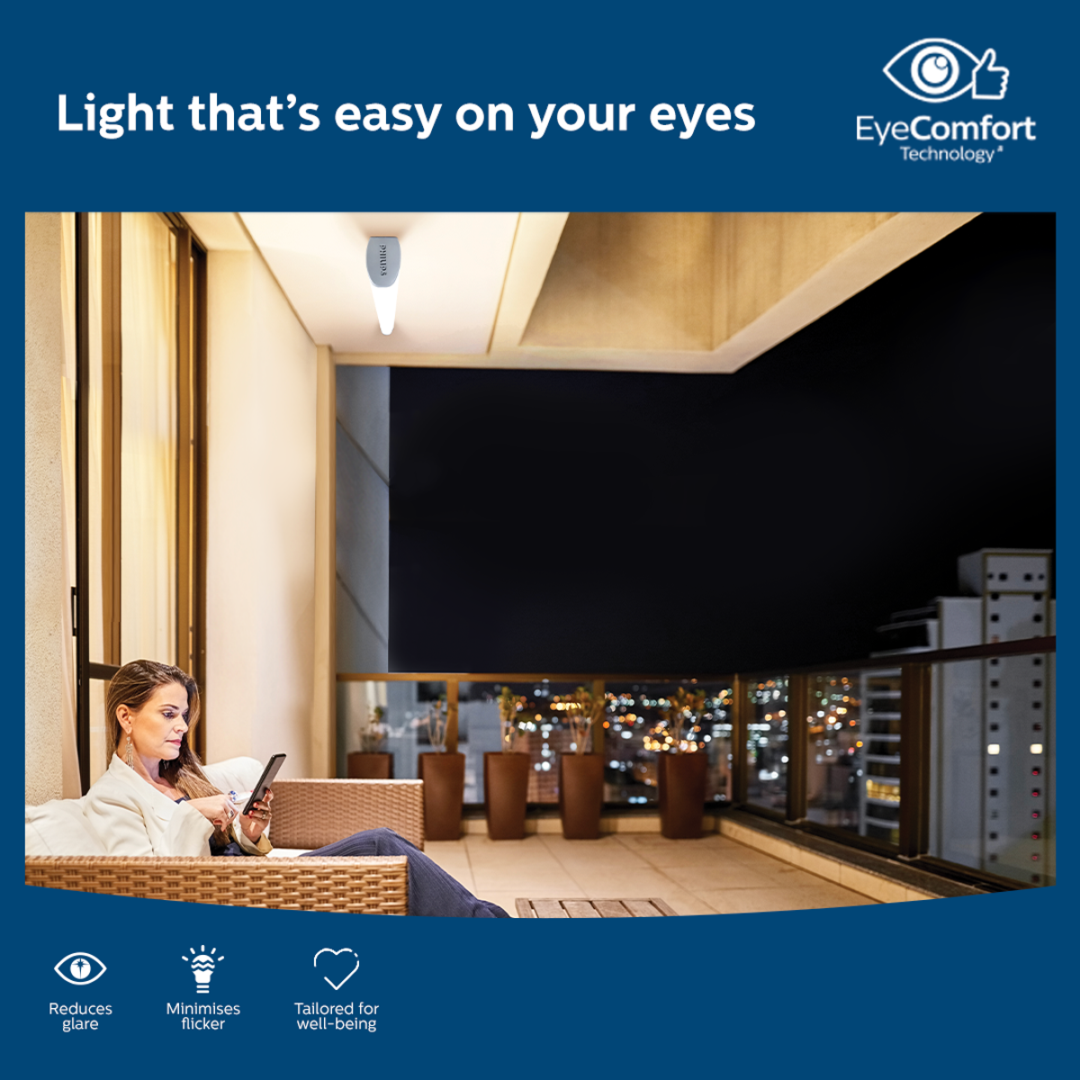 Philips motion sensor tube light deals