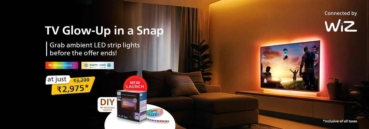 Home lighting: Buy Premium Range of lights Online | Philips lighting ...