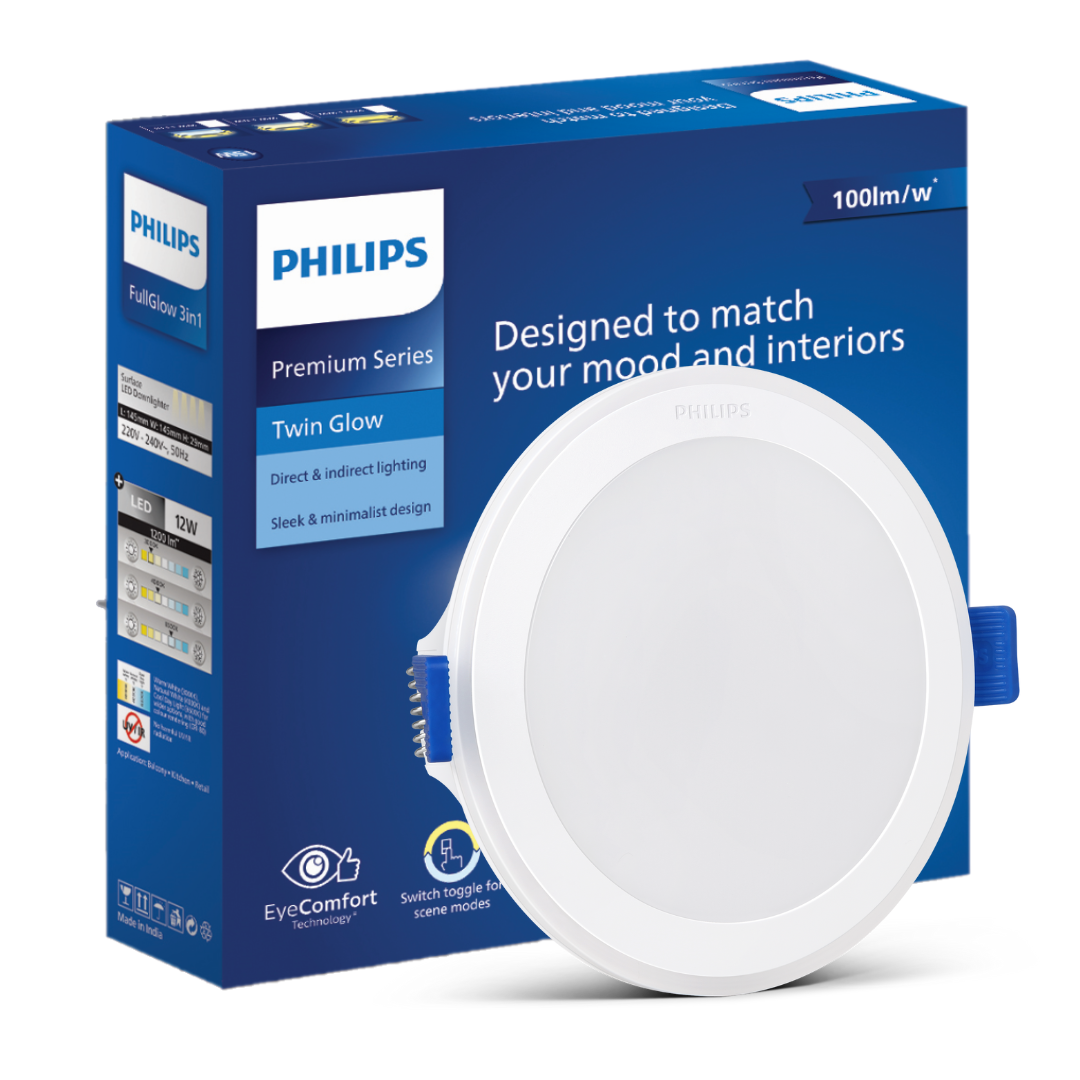 PHILIPS TwinGlow LED Downlighter